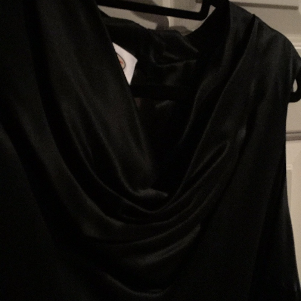 Talbots Black Sleeveless Blouse - Picture 3 of 4